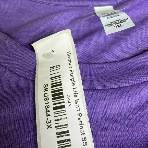 Purple Graphic T-Shirt - Picture 2 of 6